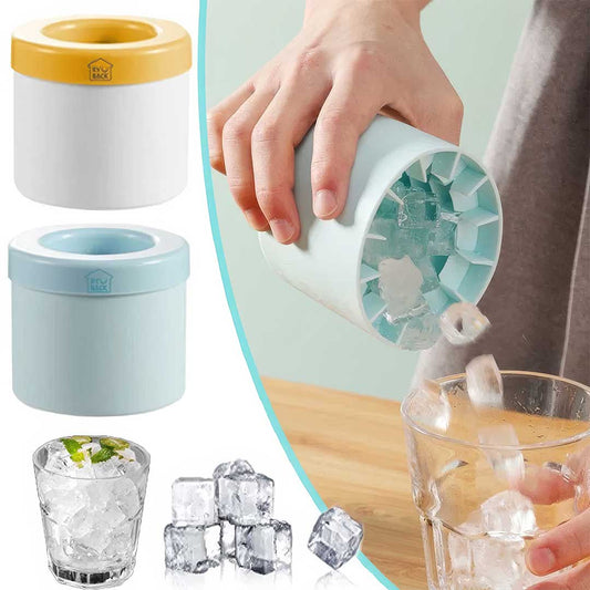 Silicone Ice Mold Cup, Fresh Juice Fit™ – Reusable Ice Maker Accessory for Fresh Juice Portable Blender